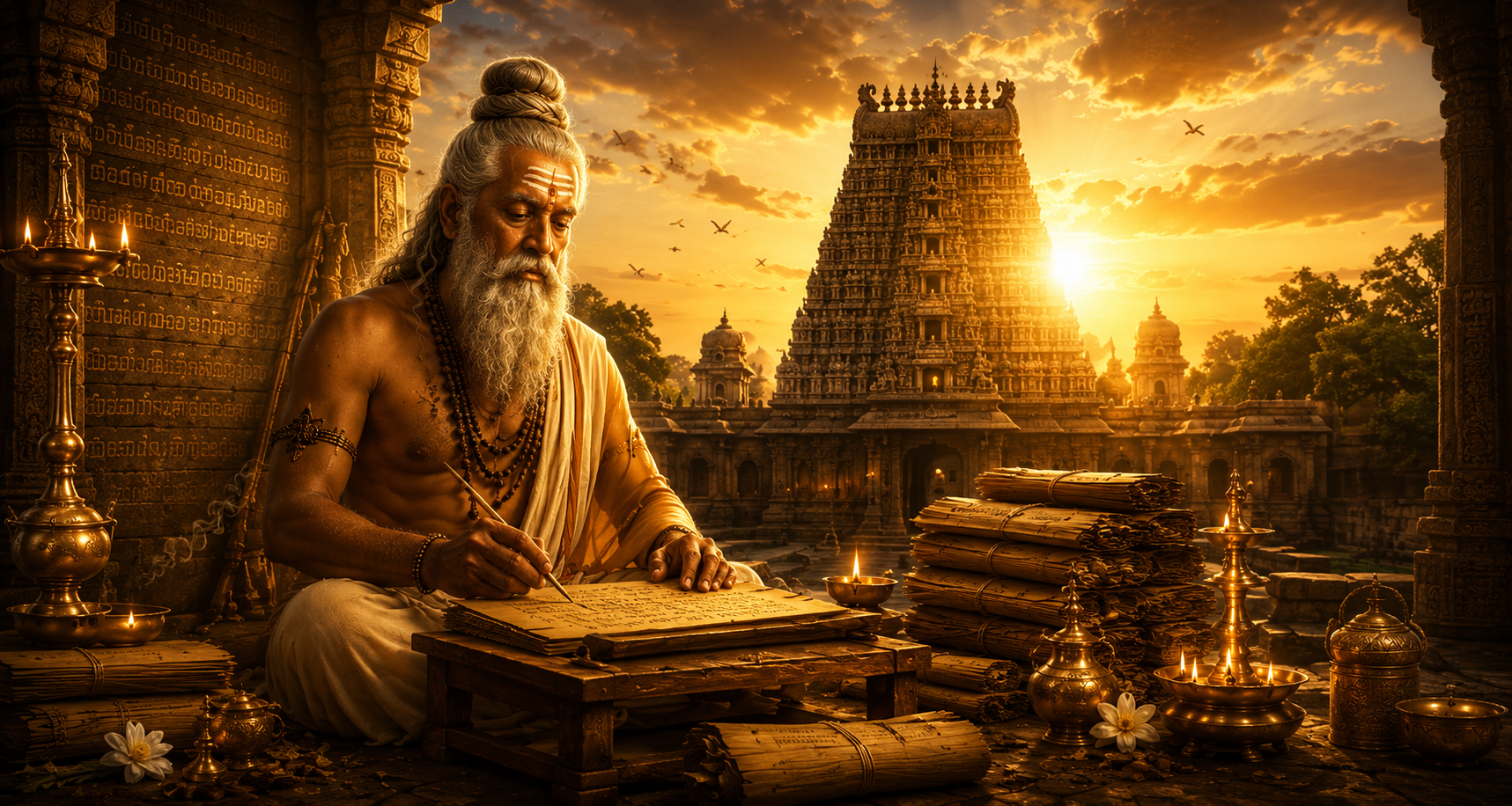 Ancient palm leaf manuscripts